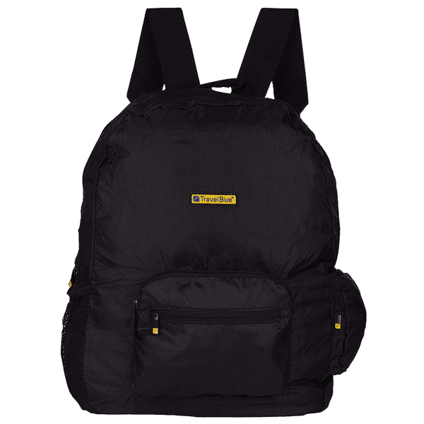 Travel blue black deals backpack